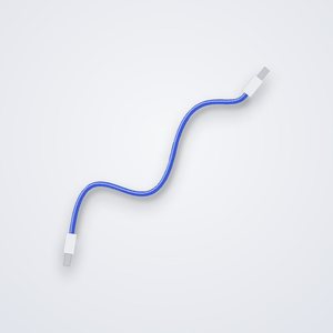 Кабель USB-C – USB-C, 2 м (нейлон)