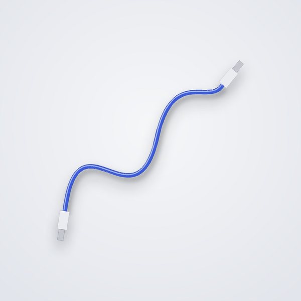 Кабель USB-C – USB-C, 2 м (нейлон)
